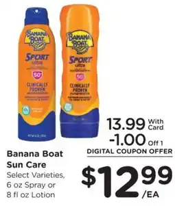Ralphs Banana Boat Sun Care offer