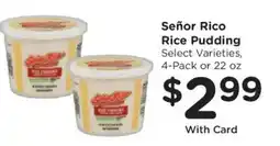 Ralphs Señor Rico rice pudding offer