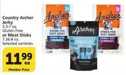 Albertsons Country Archer Jerky offer
