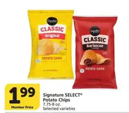 Albertsons Signature Select Potato Chips offer