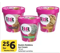 Albertsons Baskin Robbins Ice Cream offer