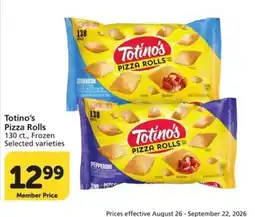 Albertsons Totino's pizza rolls offer