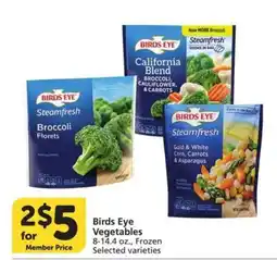 Albertsons Birds Eye Vegetables offer