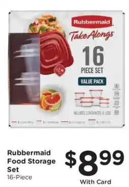 Ralphs Rubbermaid food storage set offer