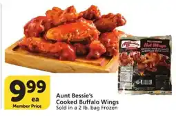 Vons Aunt Bessie's Cooked Buffalo Wings offer