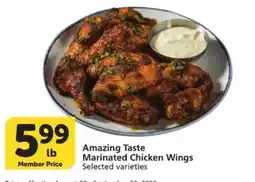 Vons Amazing Taste Marinated Chicken Wings offer
