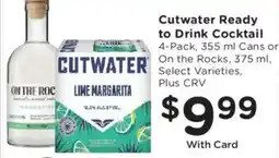 Ralphs Cutwater ready to drink cocktail offer