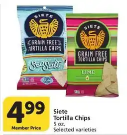 Albertsons Siete Tortilla Chips offer