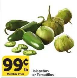 Albertsons JalapeΓ±os or Tomatillos offer