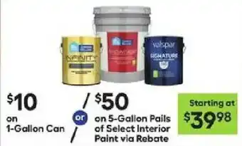 Valspar select interior paint