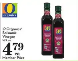 Pavilions O Organics Balsamic Vinegar offer