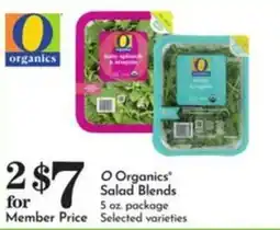 Pavilions O Organics Salad Blends offer
