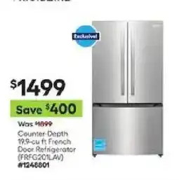 Lowe's Counter-Depth 19.9-cu ft French Door Refrigerator offer
