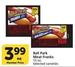 Albertsons Ball Park Meat Franks offer