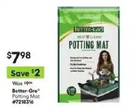 Lowe's Better-Gro potting mat offer