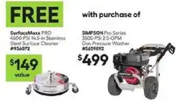 Lowe's SurfaceMaxx PRO Steel Surface Cleaner offer