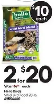 Lowe's Hello Birds Wild Bird Food offer