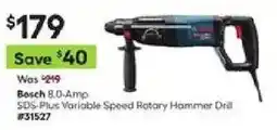 Lowe's Bosch 8.0-Amp SDS-Plus Variable Speed Rotary Hammer Drill offer