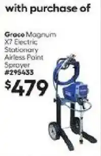 Lowe's Grace Magnum X7 Electric Stationary Airless Paint Sprayer offer