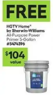 Lowe's Hgtv home by sherwin-williams offer