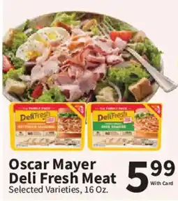 Food City Oscar Mayer Deli Fresh Meat offer