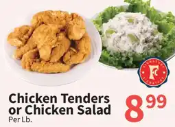 Food City Signature Select Chicken Tenders or Chicken Salad offer