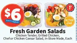 Food City Fresh Garden Salads offer