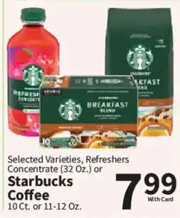 Food City Starbucks Coffee offer