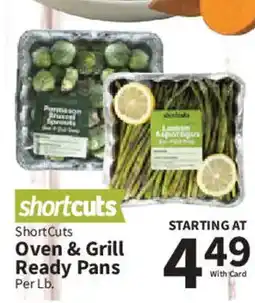Food City Shortcuts Oven & Grill Ready Pans offer