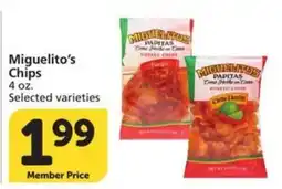 Albertsons Miguelito's Chips offer