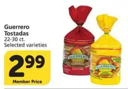 Albertsons Guerrero Tostadas offer