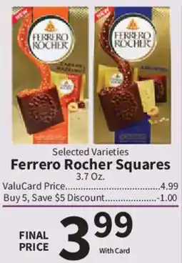 Food City Ferrero Rocher Squares offer