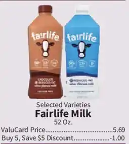 Food City Fairlife Milk offer