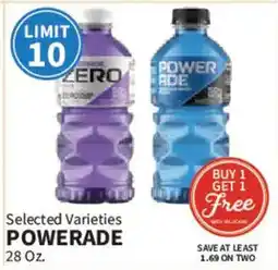 Food City Powerade offer