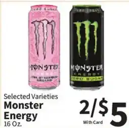 Food City Monster Energy offer