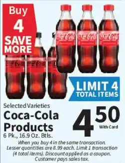 Food City Coca-Cola Products offer