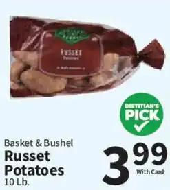 Food City Basket & Bushel Russet Potatoes offer