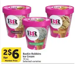 Vons Baskin Robbins Ice Cream offer
