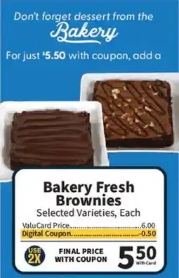 Food City Bakery Fresh Brownies offer
