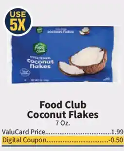 Food City Food Club Coconut Flakes offer