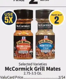 Food City McCormick Grill Mates offer