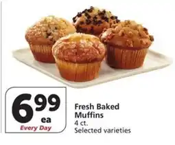 Albertsons Fresh Baked Muffins offer
