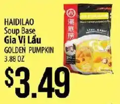 Hmart Haidilao soup base golden pumpkin offer