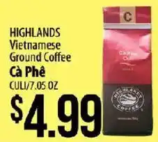 Hmart Highlands Vietnamese Ground Coffee offer