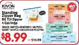 Hmart Kivon standing zipper bag offer