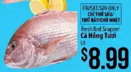 Hmart Fresh Red Snapper offer