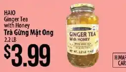 Hmart HaiO Ginger Tea with Honey offer
