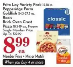Pavilions Frito Lay Variety Pack offer