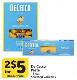 Albertsons De Cecco Pasta offer