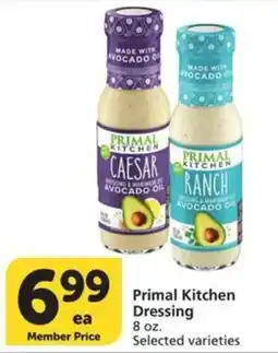 Albertsons Primal Kitchen Dressing offer